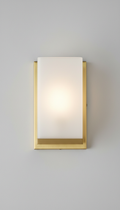 Frosted Glass Wall Sconce
