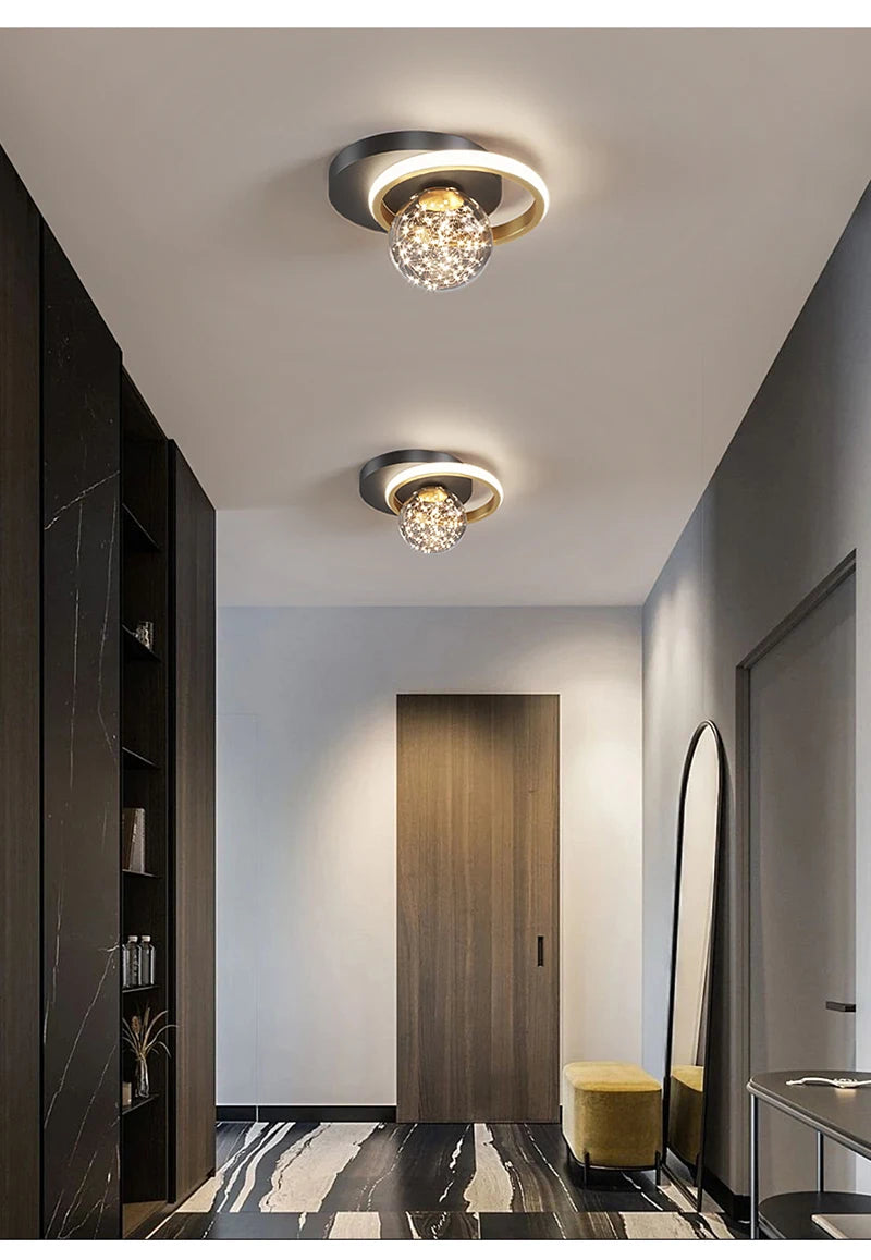 LED Ceiling Lights Interior Lighting Home Decor For Living Room Dining Table Bedroom Closets Corridor Modern Ceiling Lamp