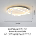 Modern LED Lights White Ceiling Light for Living Room Bedroom Study Lustre Home Decorative Ceiling Lamp Indoor Lighting Fixture