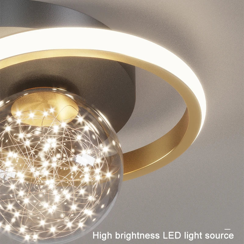 LED Ceiling Lights Interior Lighting Home Decor For Living Room Dining Table Bedroom Closets Corridor Modern Ceiling Lamp