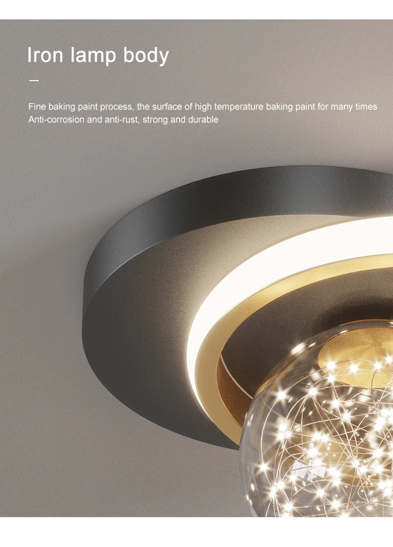 LED Ceiling Lights Interior Lighting Home Decor For Living Room Dining Table Bedroom Closets Corridor Modern Ceiling Lamp