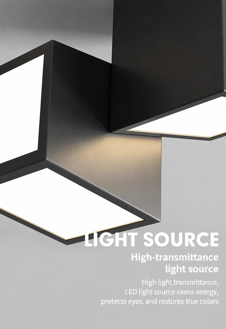 New LED Chandeliers Minimalist Combination Living Room Lamp Indoor Lighting Light Fixture Kitchen Lustre Lamp Ceiling Chandelier