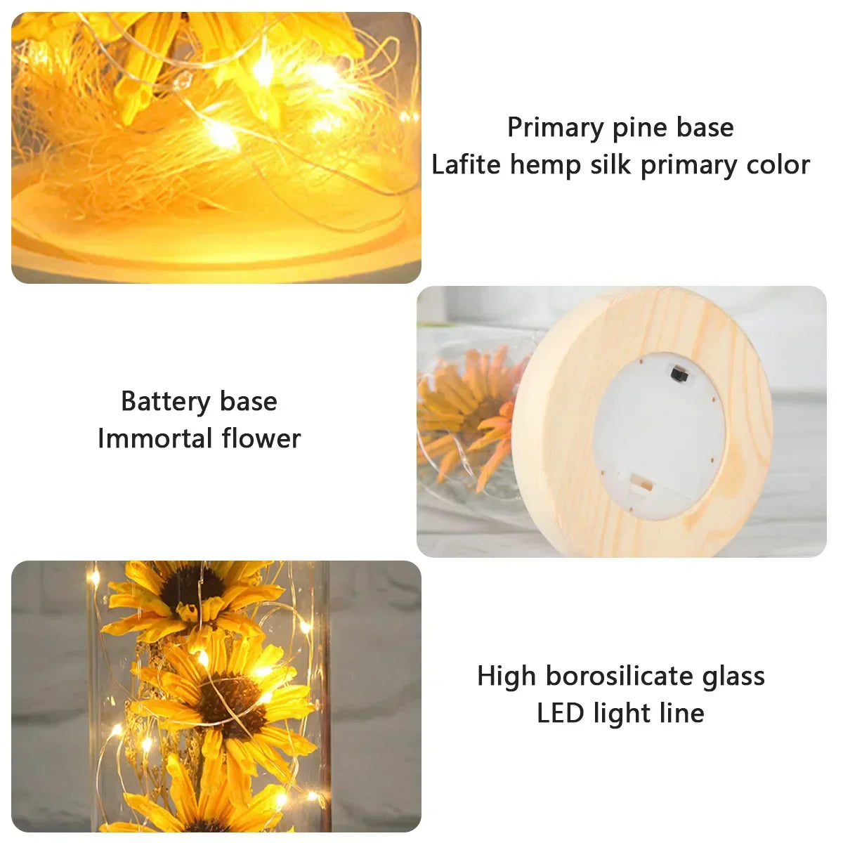 Enchanted Sunflower Lamp-4