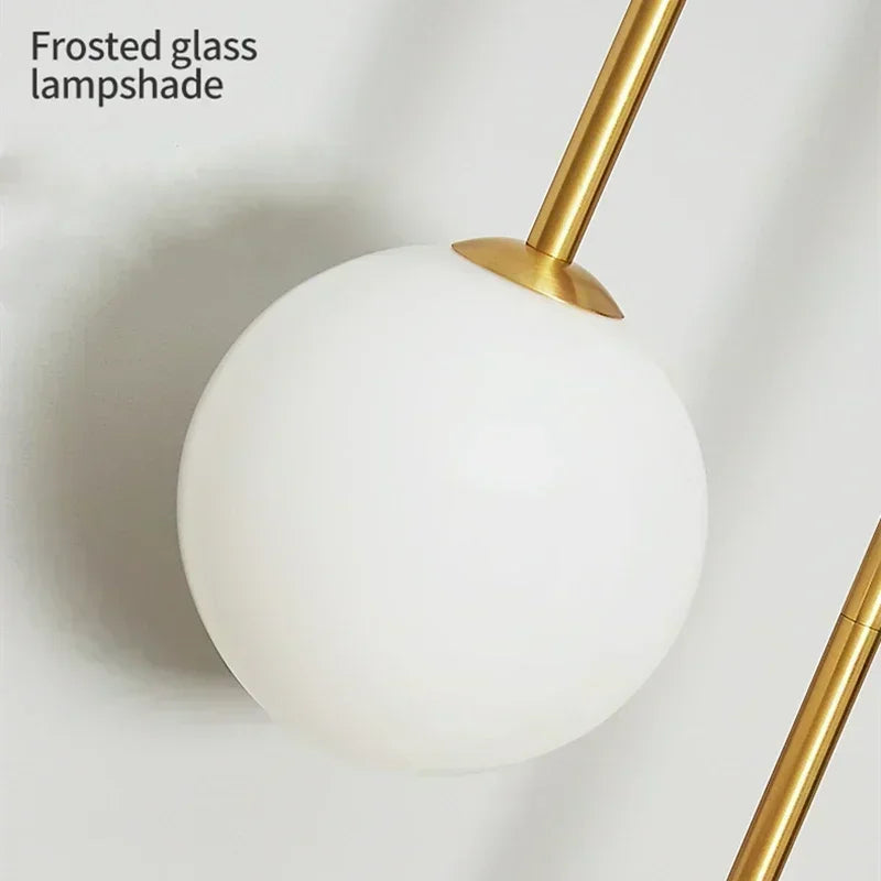 Modern Gold LED Wall Lamp: Illuminate Your Bedroom and Living Spaces with Style-3