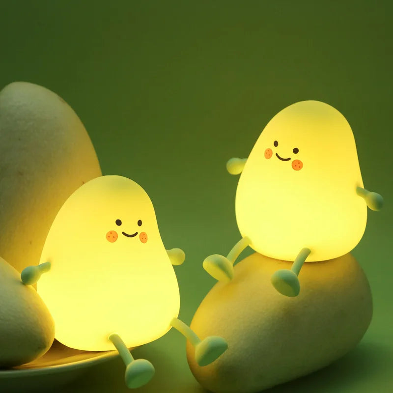 Cute Mango Night Light-1