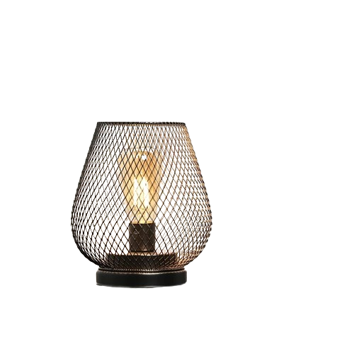 Cordless Metal Candle Holder: Nordic Elegance for Home Decor-0
