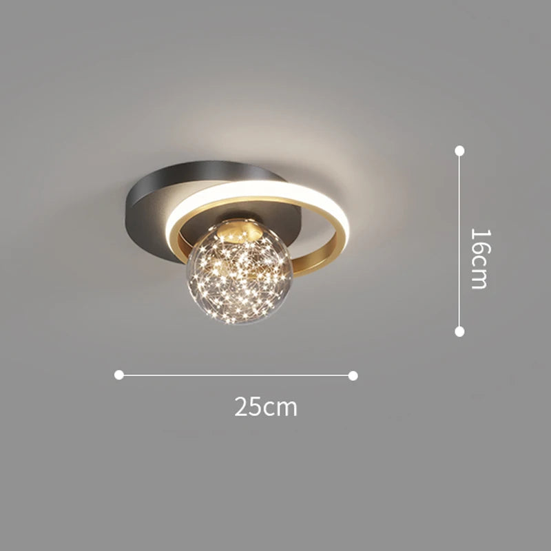 LED Ceiling Lights Interior Lighting Home Decor For Living Room Dining Table Bedroom Closets Corridor Modern Ceiling Lamp